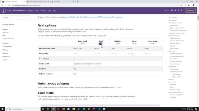 BootStrap - Lecture 08 Grid System in Bootstrap 4 смотреть онлайн