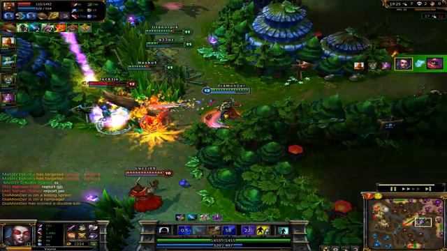 League of Legends - Vayne Penta Kill смотреть онлайн