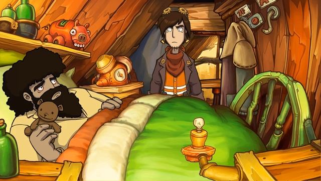 Прохождение Goodbye Deponia Серия 15 "Возвращение Бозо" смотреть онлайн