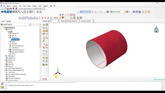 #36 Step-by-Step Guide for Professional ABAQUS-Python Scripting - Cylinder under Explosion Loading смотреть онлайн