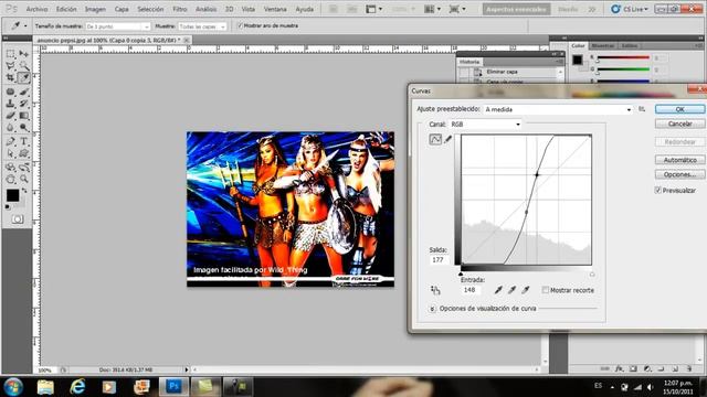 Tutorial Photoshop desde cero Modificar color photoshop cs5 parte 1 de 2 смотреть онлайн