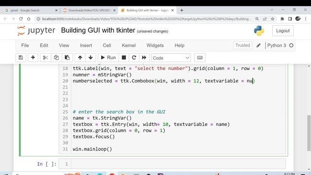 python gui Tkinter tutorial Modern GUI Tkinter| Drop Down Menu смотреть онлайн