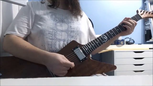Handmade Explorer Guitar Testing смотреть онлайн