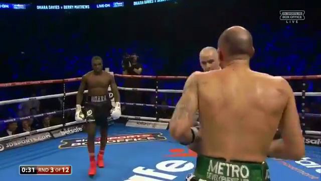 Ohara Davies Knocks Out Derry Mathews смотреть онлайн