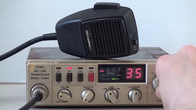 ELECTROPHONE TX840 CB RADIO смотреть онлайн