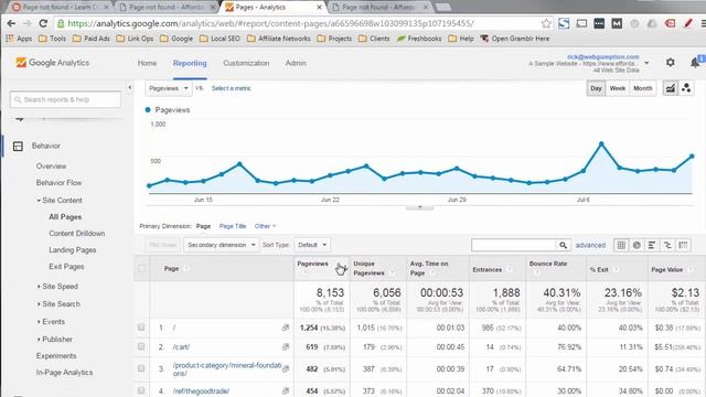 Find 404 Errors using Google Analytics смотреть онлайн