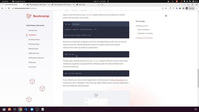 The stream or file "/var/www/html/storage/logs/laravel.log" could not be opened in append mode смотреть онлайн