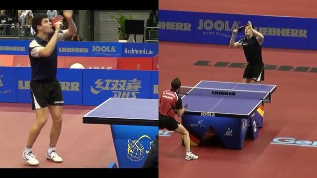 Dimitrij Ovtcharov Slow Motion Service смотреть онлайн