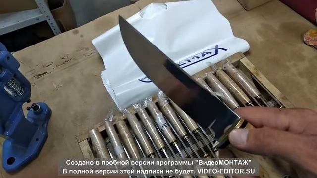 Нож "Белка", сталь Х12МФ, рукоять - карельская береза. Завод ножей "Лемакс" г. Павлово смотреть онлайн