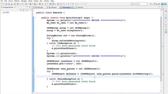 ? JAVA JSON 4: DECODE JSON Array of Objects смотреть онлайн