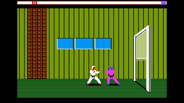 Полное прохождение (((Dendy))) Karateka / Каратэ