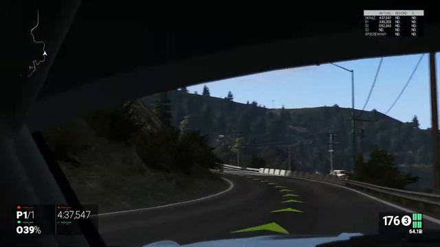 Project Cars - Super Ultra Wide, Opentrack, steering wheel w. force feedback смотреть онлайн