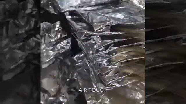 Air touch на нарощенных волоса.Тонирование Lebel Materia смотреть онлайн