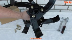 Секреты сборки почвенных фрез культиватора, мотоблока