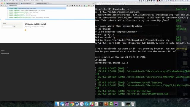 Composer Manager in Drupal 7 and 8 смотреть онлайн
