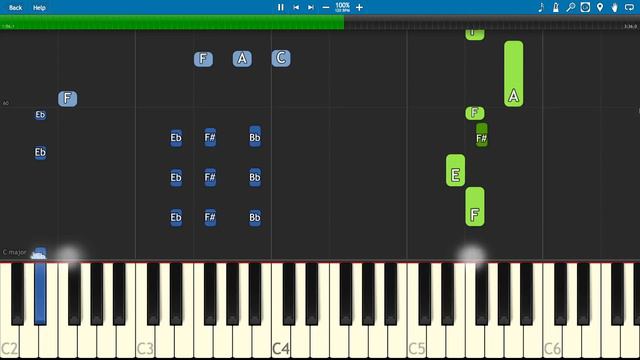 Bendy and the Ink Machine Song - Projections - Piano Tutorial - CG5 смотреть онлайн