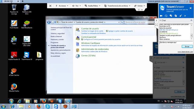 SOPORTE A DISTANCIA TEAMVIEWER CLIENTE: JUAN PABLO ZETINA TECNICO: JONATHAN RAMIREZ HERNANDEZ смотреть онлайн