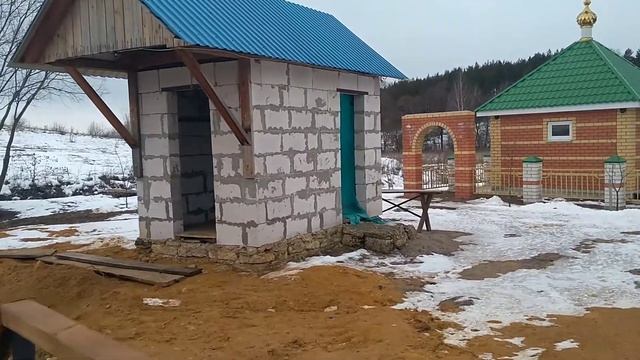 Родник Зеленый колодец, источник преподобного Силуана Афонского у села Шовское Лебедянского района. смотреть онлайн