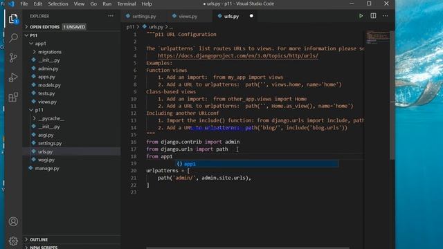 Creating Own First Project in Django in Hindi смотреть онлайн