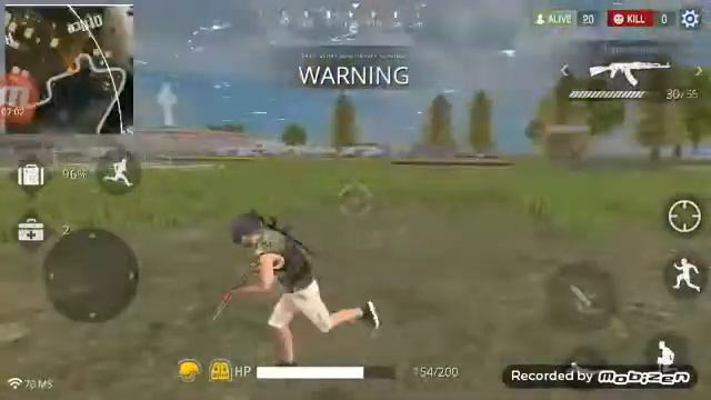 Играю в Free Fire,батлграунд.Выжить любой ценой.