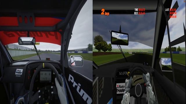 Assetto Corsa & TOCA 2 TC | Nissan Primera at Silverstone International смотреть онлайн