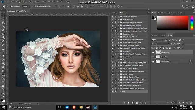 Beautiful Cartoon 2 Photoshop Action смотреть онлайн