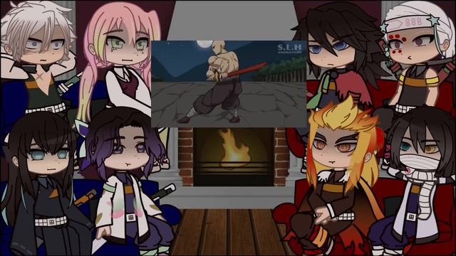 Hashiras React to Demon Slayer SAITAMA // Gacha React смотреть онлайн