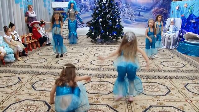 Танец русалочек. Новогодняя сказка "Приключение Морского царя" смотреть онлайн