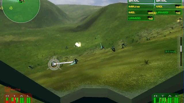 Assault Tech 1: Battletech Gameplay (Mechwarrior 2 Remake) смотреть онлайн