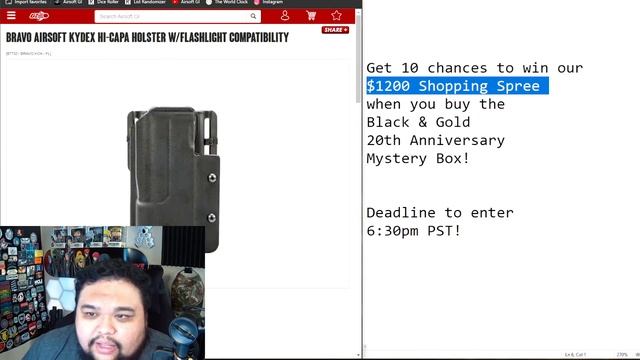 WIN $1200 SHOPPING SPREE NOW! & BB Wars! | Airsoft GI Live Stream смотреть онлайн