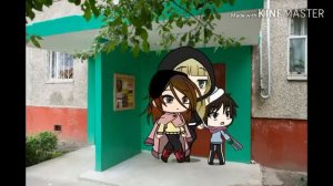 страшилка Гача лайф чудовище в окне 👻