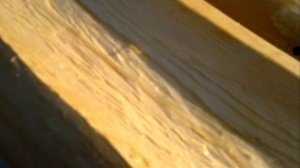 деревянное зодчество, проверка продольного паза и чаш в охряп, вырубленных топором