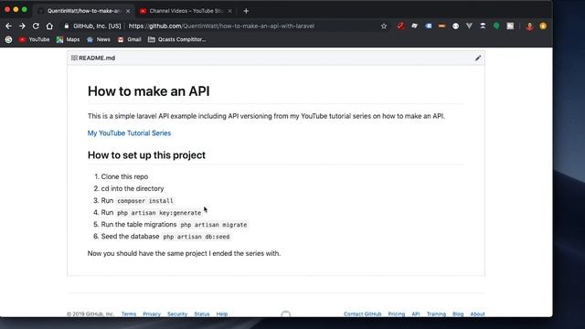 Final video - How to make a Laravel CRUD API #7 смотреть онлайн