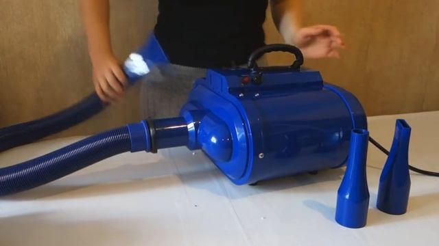 Компрессор (фен) для сушки шерсти собак Lan Tun 3200. Обзор смотреть онлайн