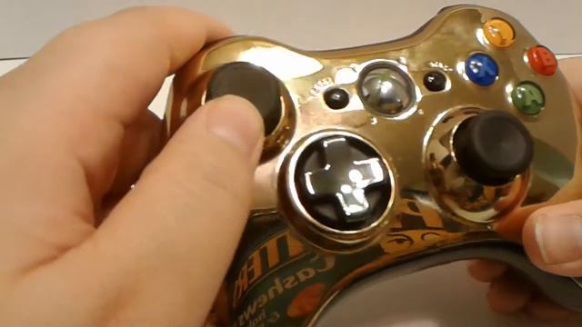 Gold Xbox 360 controller review смотреть онлайн