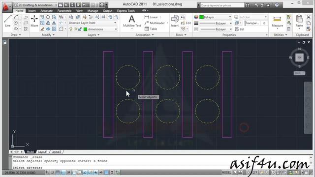 AutoCAD Essential Training 32 Window Selection смотреть онлайн