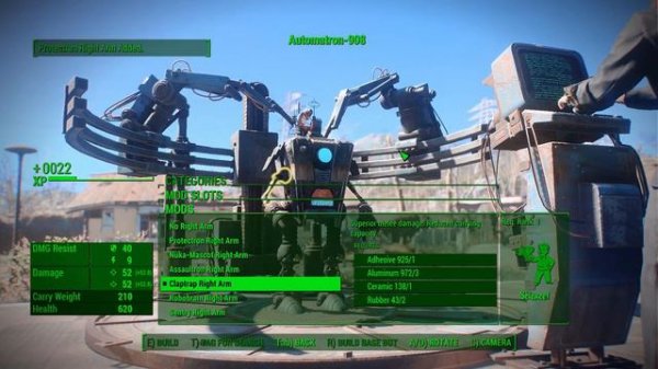 Fallout 4 - AutomatronClaptrap Showcase - New Companion Mod - Automatron - PC - By M