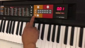 Yamaha keyboard PSR F51 unboxing | Testing