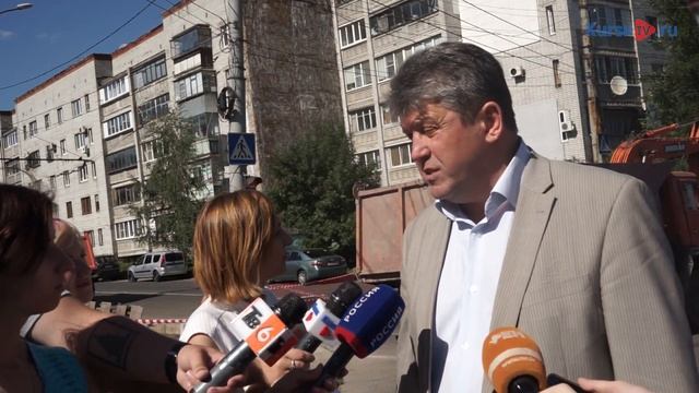 В Курске началась реконструкция тепломагистрали на Красной Армии смотреть онлайн