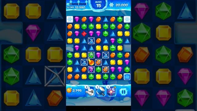 Jewel Pop Mania:Match 3 Puzzle Level 138 ( Ice Cream Town Episode ) - Walkthrough ( No Booster ) смотреть онлайн