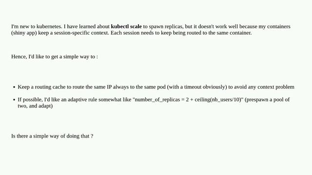 Kubernetes : load balancing on a not-REST container смотреть онлайн