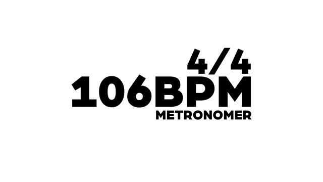 106 BPM Metronome смотреть онлайн