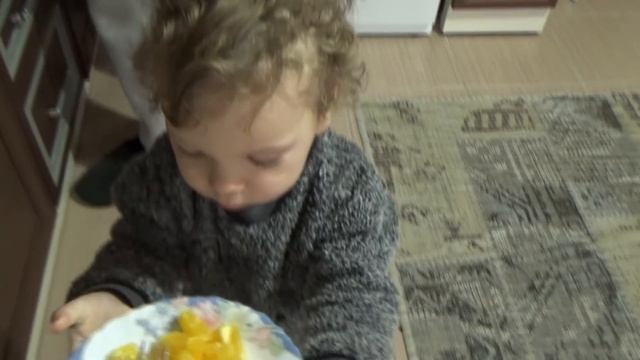 Муж готовит начинку для пиде! Шпинат с сыром-начинка для пиде.