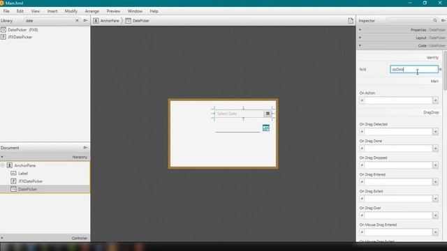 JavaFX Tutorial for Beginners 25 - How to use DatePicker in JavaFX смотреть онлайн