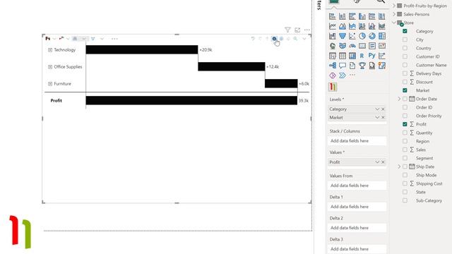 Getting Started with Innofalls - A Powerful Waterfall Visual for Power BI смотреть онлайн