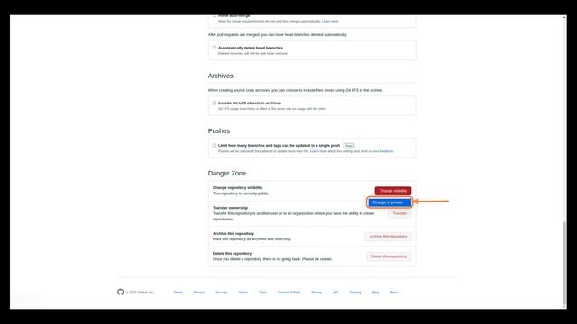 How to update public Repository to private in GitHub смотреть онлайн
