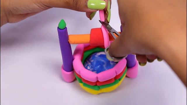 DIY How to make polymer clay miniature Water well, Kitchen set, Charpai, cow shed, Doll, Tree | cla смотреть онлайн