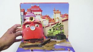 Книга с говорящими 3D картинками "Чаггингтон.Уроки для Паровозиков.Музыкальная панорамка",ТМ "Умка"