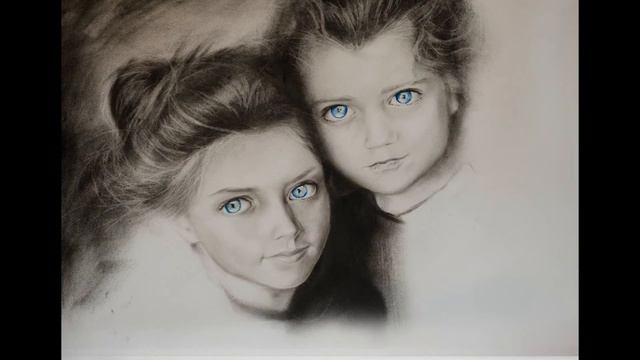 #7 Li Art Портрет сухой кистью смотреть онлайн