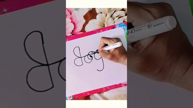 Draw dog by using word DOG #drawingcartoons2 #numberdarfunny #numberdrawingforkids #shorts2022 смотреть онлайн